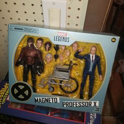 Marvel Legends 2 Pack Magneto And Professor X 