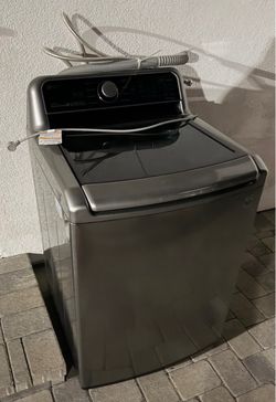 LG WT7300CV 5.0 Cu. Ft. Top Load Washer – Graphite Steel