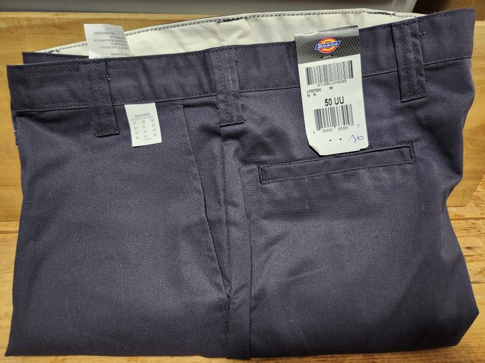 Dickies Flex Premium Industrial Multi-Use Pocket Pant - LP22, Mens Sz 50 Navy