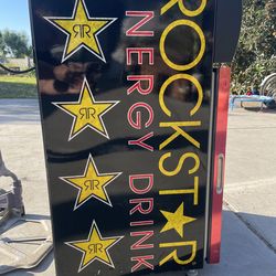 Rockstar Energy Mini Fridge – Works Great – Beverage Cooler