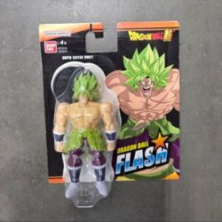 Dragonball Flash Super Saiyan Broly Figure Bandai Namco, NEW!