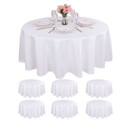 White Round Tablecloth covers (19 covers)