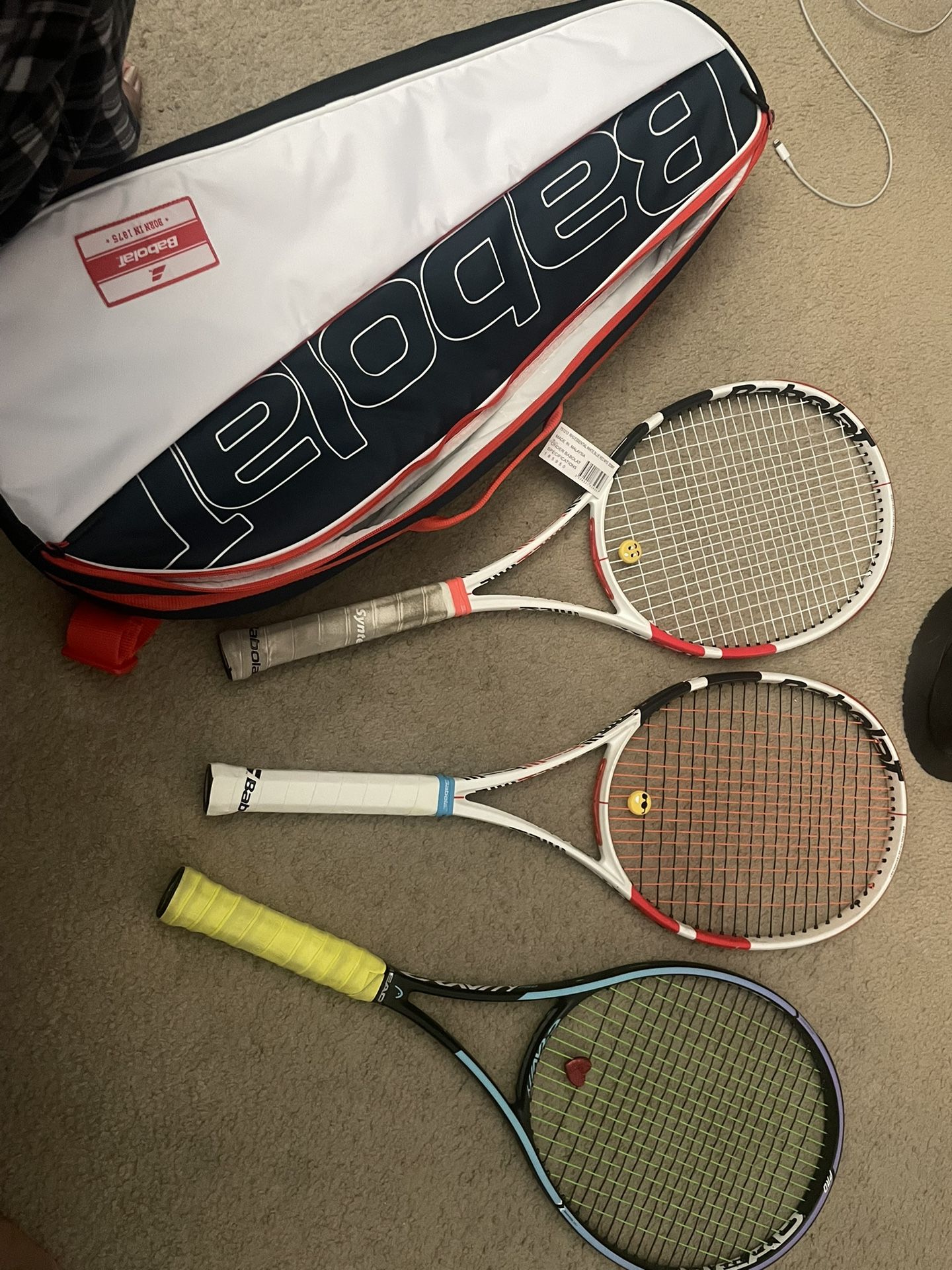 Tennis Rackets Babolat head