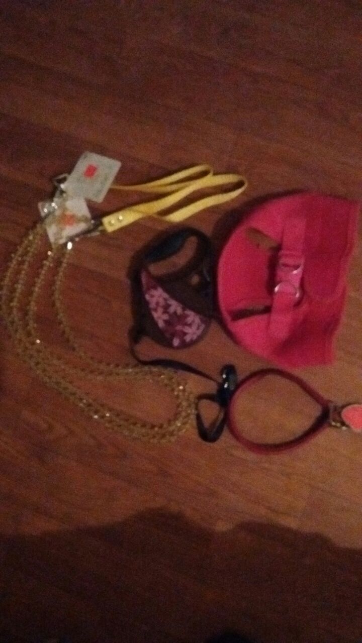 Pink pet bag and more