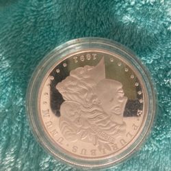 1891 silver Morgan