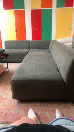West Elm sectional