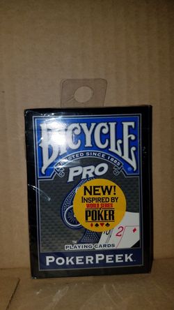 Bicycle playing cards Pro NEW SEALED