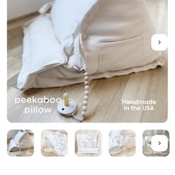 Peekaboo Pillow for babies 