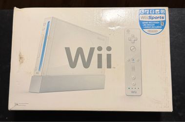 Nintendo Wii Console with Wii Sports