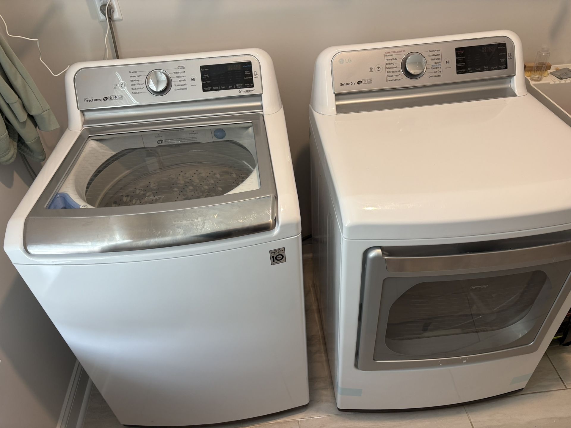 LG - Washer & Dryer set