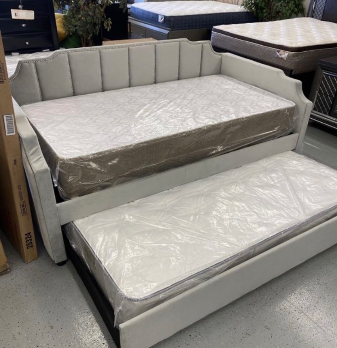 furniture mattress box spring bed frame bunk bed twin full queen king