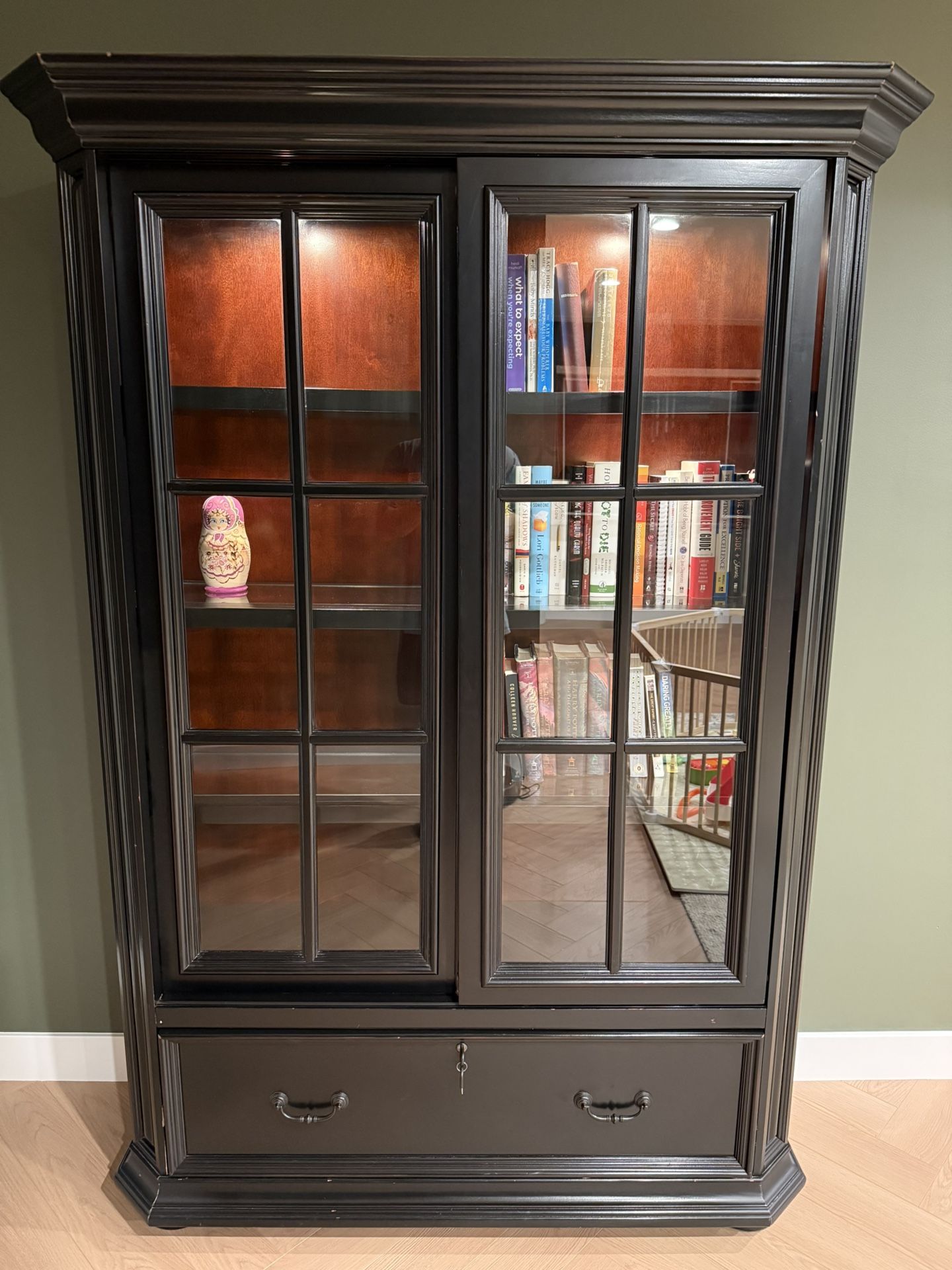 Mahogany library