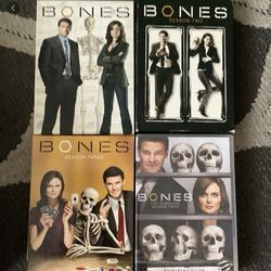 Bones Seasons 1-4 DVD’s