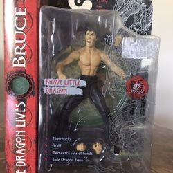 The Dragon Lives Bruce Lee Brave Little Dragon “Variant” Action Figure 