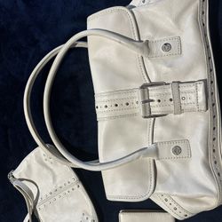 White Mk Purse With Wallet