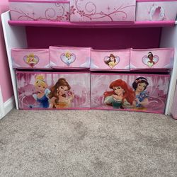 Disney Princess Toy Organizer/ Storage
