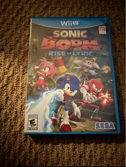 Sonic boom rise of lyric Wii U