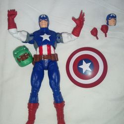 MARVEL LEGENDS ULTIMATE CAPTAIN AMERICA FIGURE 
