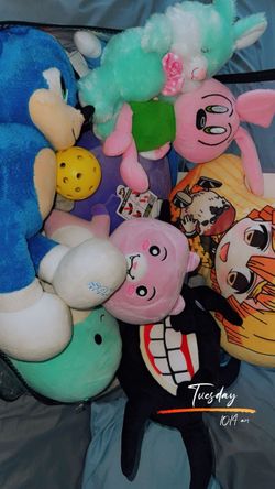 Plushies (stuffed toys)