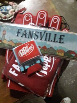Dr. Pepper Fansville Pack Collectors Items