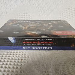 MTG Commander Legends: Battle For Baldur's Gate Set Booster Box 