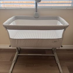 Baby Bassinet Grey