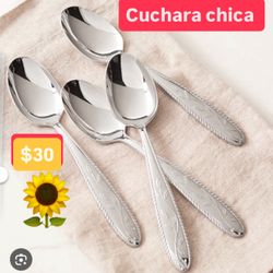 Cucharitas Para Café  Set De 4 Acero Inoxidable Princess House 