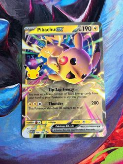 Pikachu Ex #54 Pokemon TCG 30th Celebration