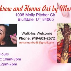 Eyebrow Threading and Henna Artist