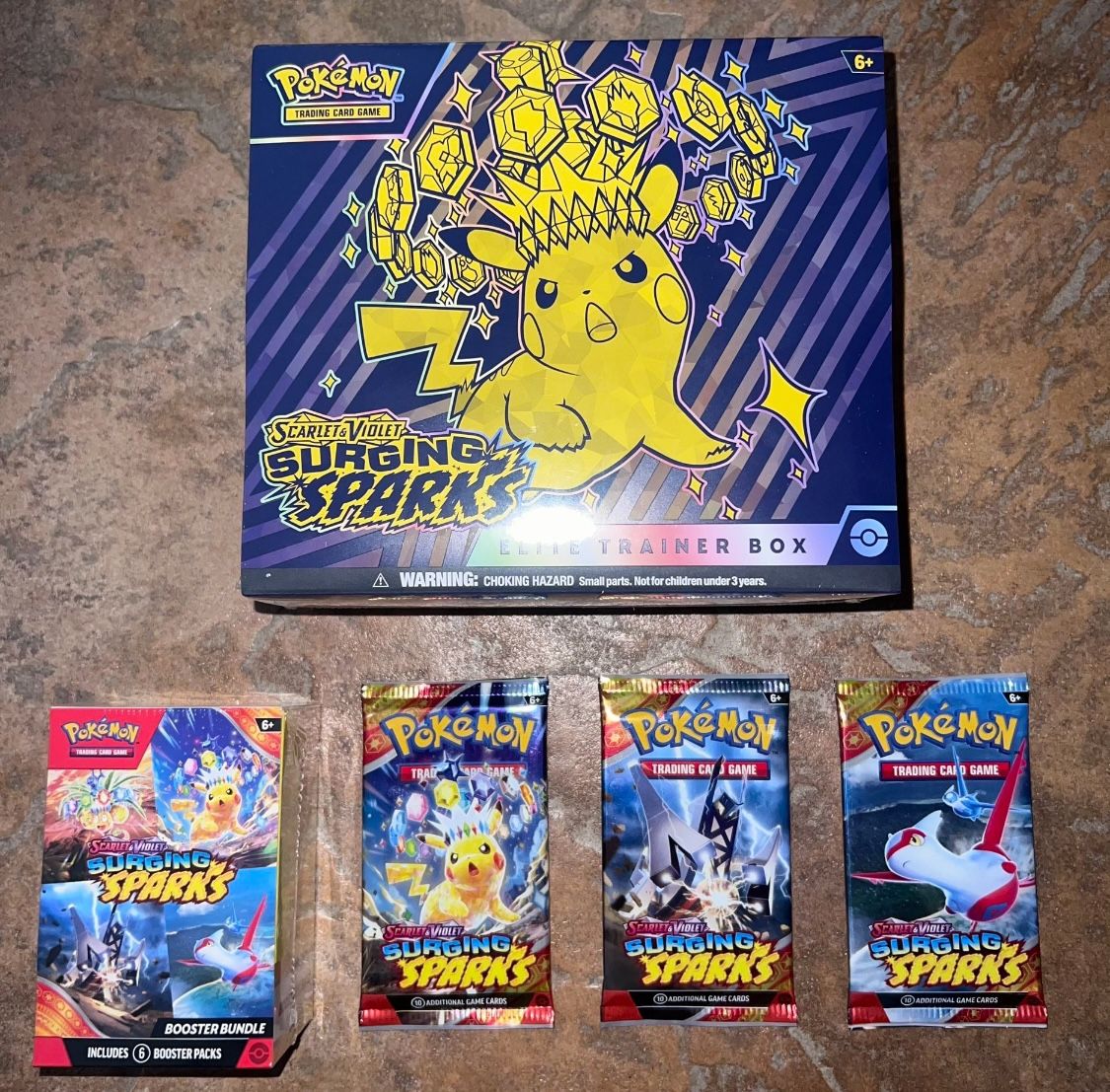 Pokemon Surging Sparks bundle  