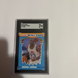 Michale Jordan fleer 90s all stars