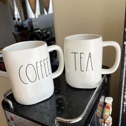 Rae Dunn By Magenta Coffee And Tea Mugs Set Of 2