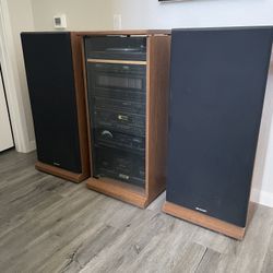 Sharp 7700CD Stereo System (Speakers Included) 