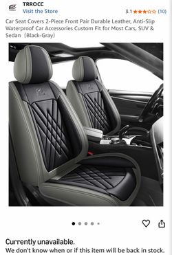 Universal seat covers