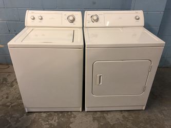 Matching Whirlpool Washer Dryer Pair