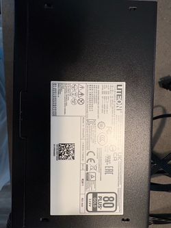 600W 80+ Gold power supply