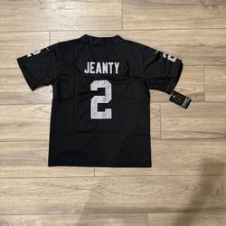 Youth Las Vegas Raiders Ashton Jeanty Stitched Jersey, S To Xl 