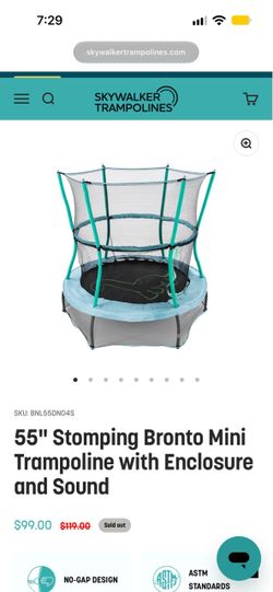 TODDLER TRAMPOLINE
