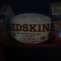 Washington Redskins N.F.C. Champions Football Autographrf By Art Monk And Gary Clark The 50anniveersary Darryl Green Game Jersey And The Rally Towel 