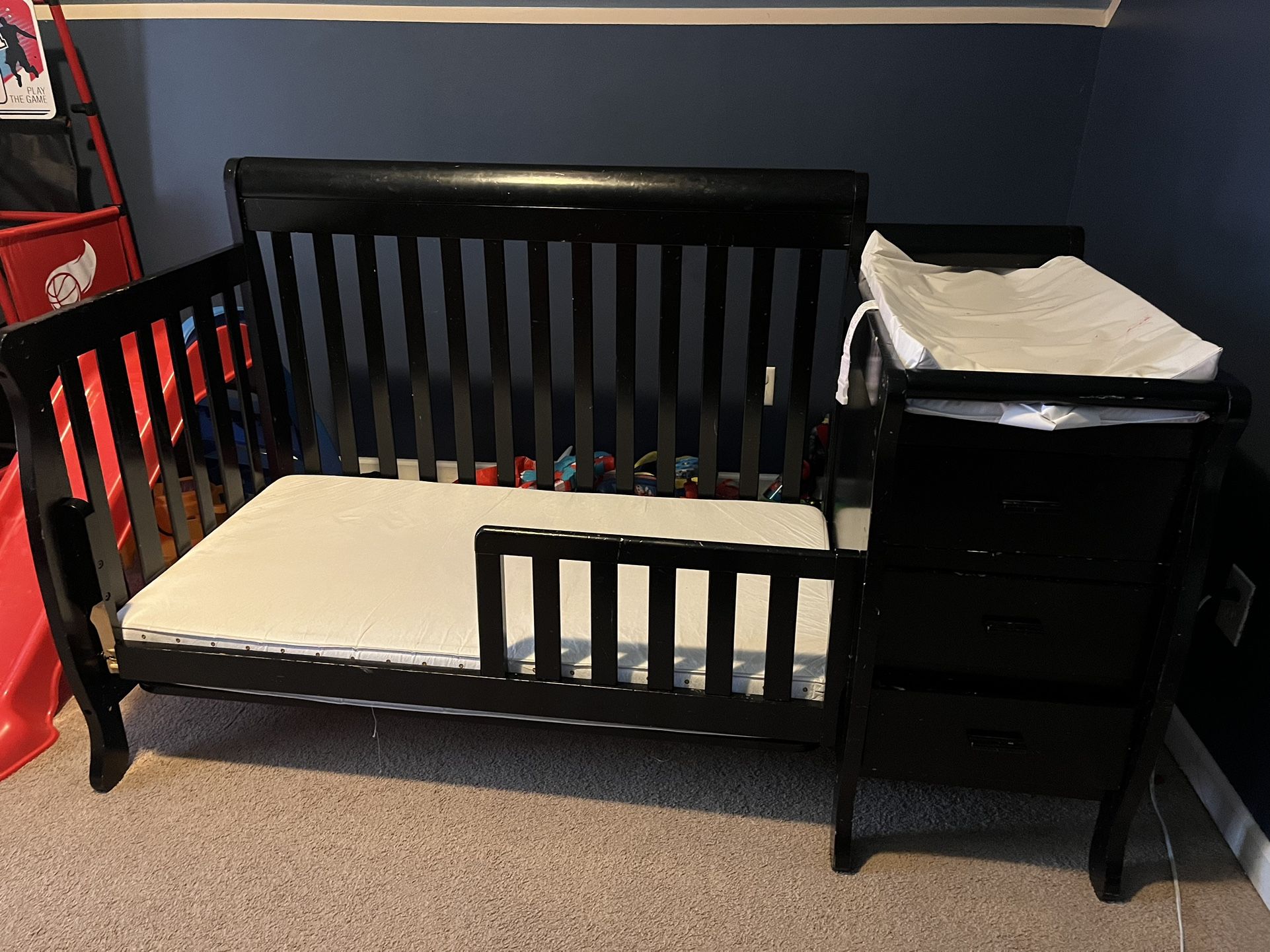 Free Toddler Bed/changing Table