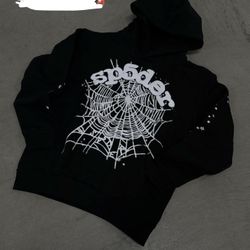 Black Spider Hoodie Sp5der
