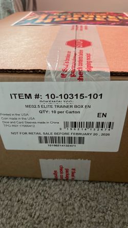 Sealed Case of Ascended Heroes ETBs