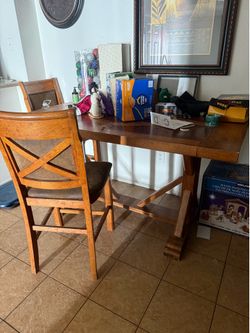 NEED GONE ASAP real wood table