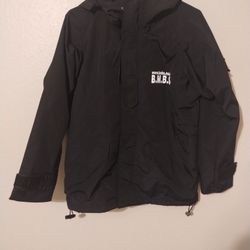 M-92 ECWCS COLD WEATHER CAMOUFLAGE SMALL REGULAR BLACK PARKA JACKET. 