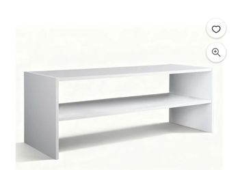 2 Tier Shoe Rack Wood Stackable Entryway Shoe Organizer