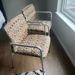 Matching Set of 2 Padded Chairs