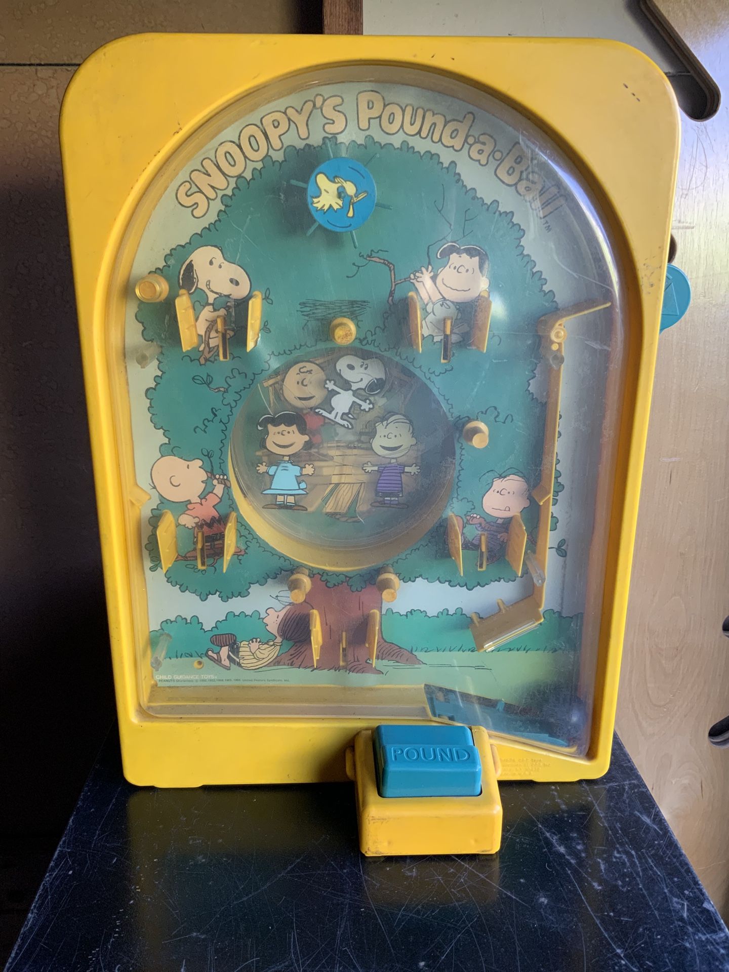 Vintage Snoopy Peanuts Gang Knotts Berry Farm Pinball