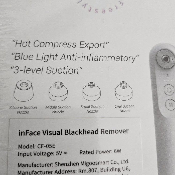 New Inface Blackhead Remover