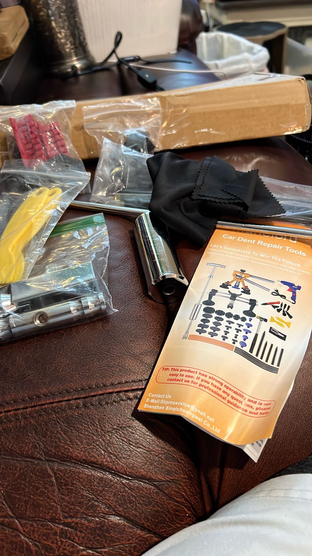 MANELORD Car Dent Repair Tools some pieces missing