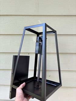 Modern brass lantern